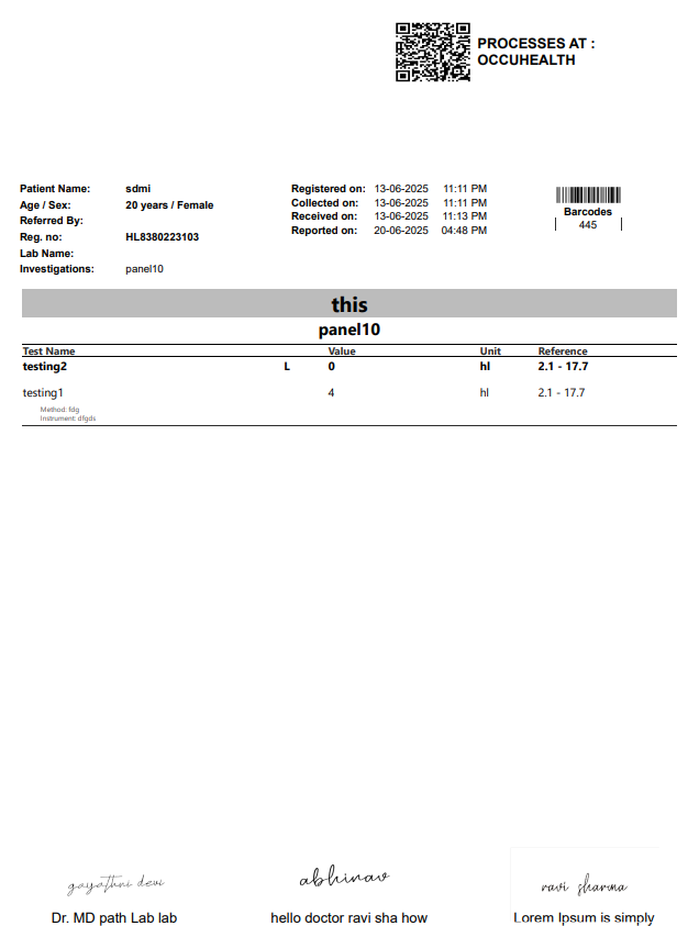 Lab Report Preview